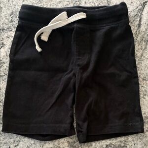 Black Shorts with White Drawstring l 3T